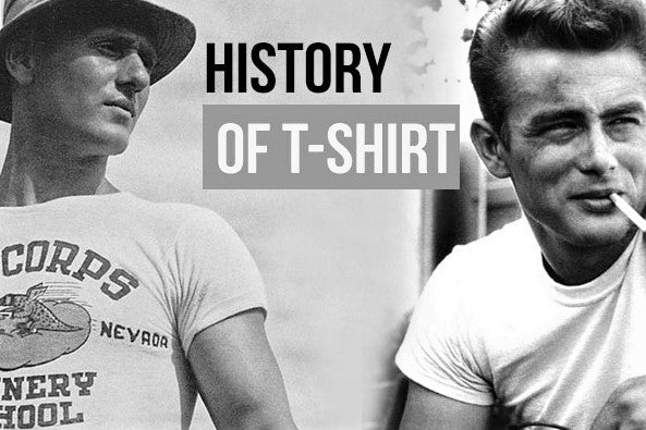 History Of T-Shirts - Why,When & How They Were Made